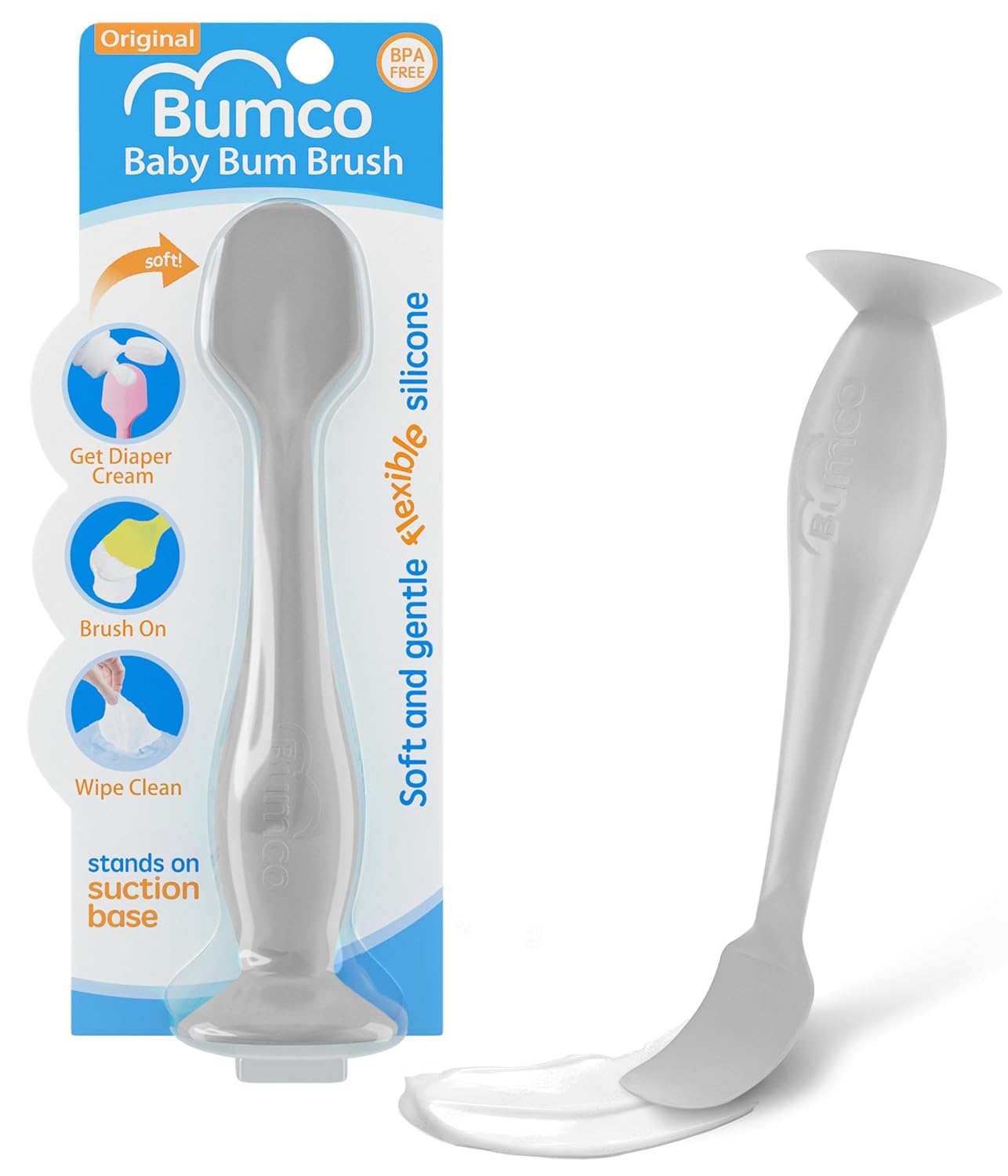 Baby Products Cream - Diaper Cream Spatula - BPA-Free Silicone