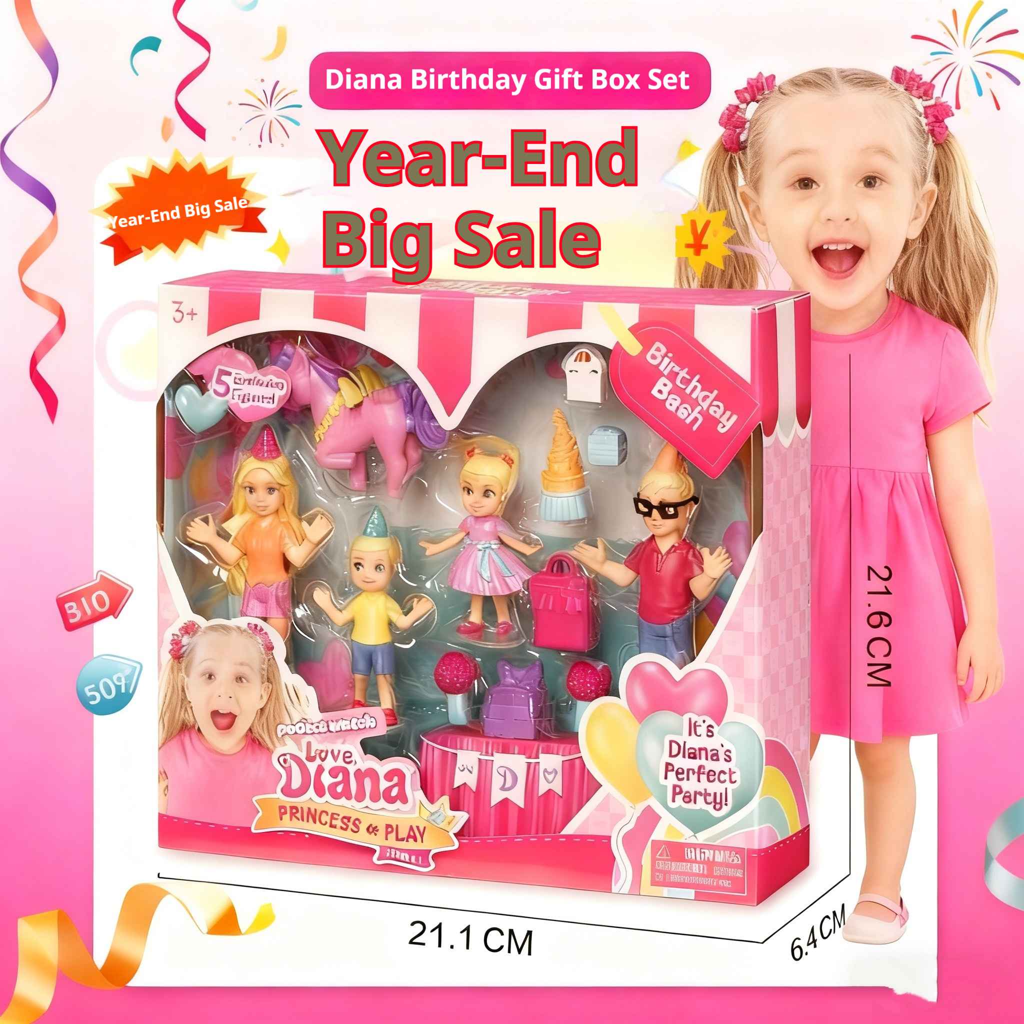 Baby Products Dropshipping - Instock Diana Princess Dream Girl Doll