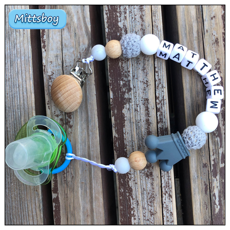 Baby Products For Newborn - Custom Name Personalized Baby Beech Wooden