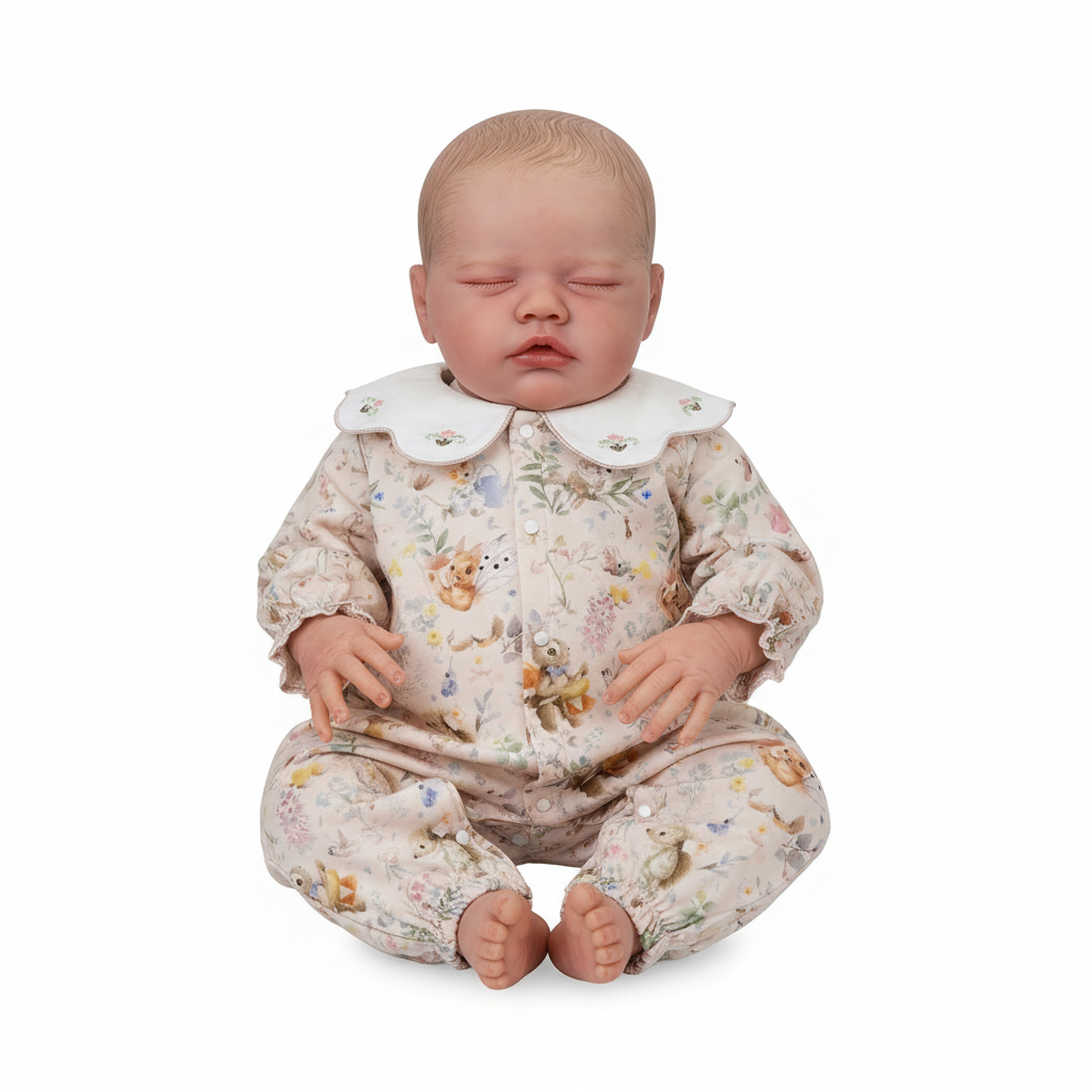 Baby Products For Newborn - NPK 19inch Primrose Sleeping Baby Doll