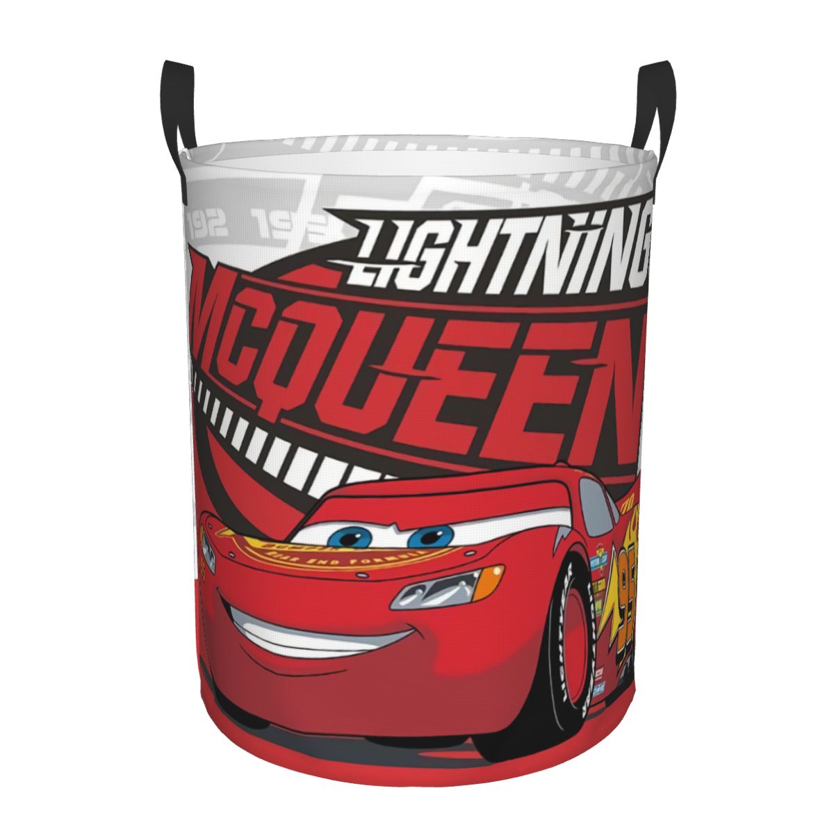 Baby Products Hamper - Custom Lightning McQueen Cartoon Laundry Basket