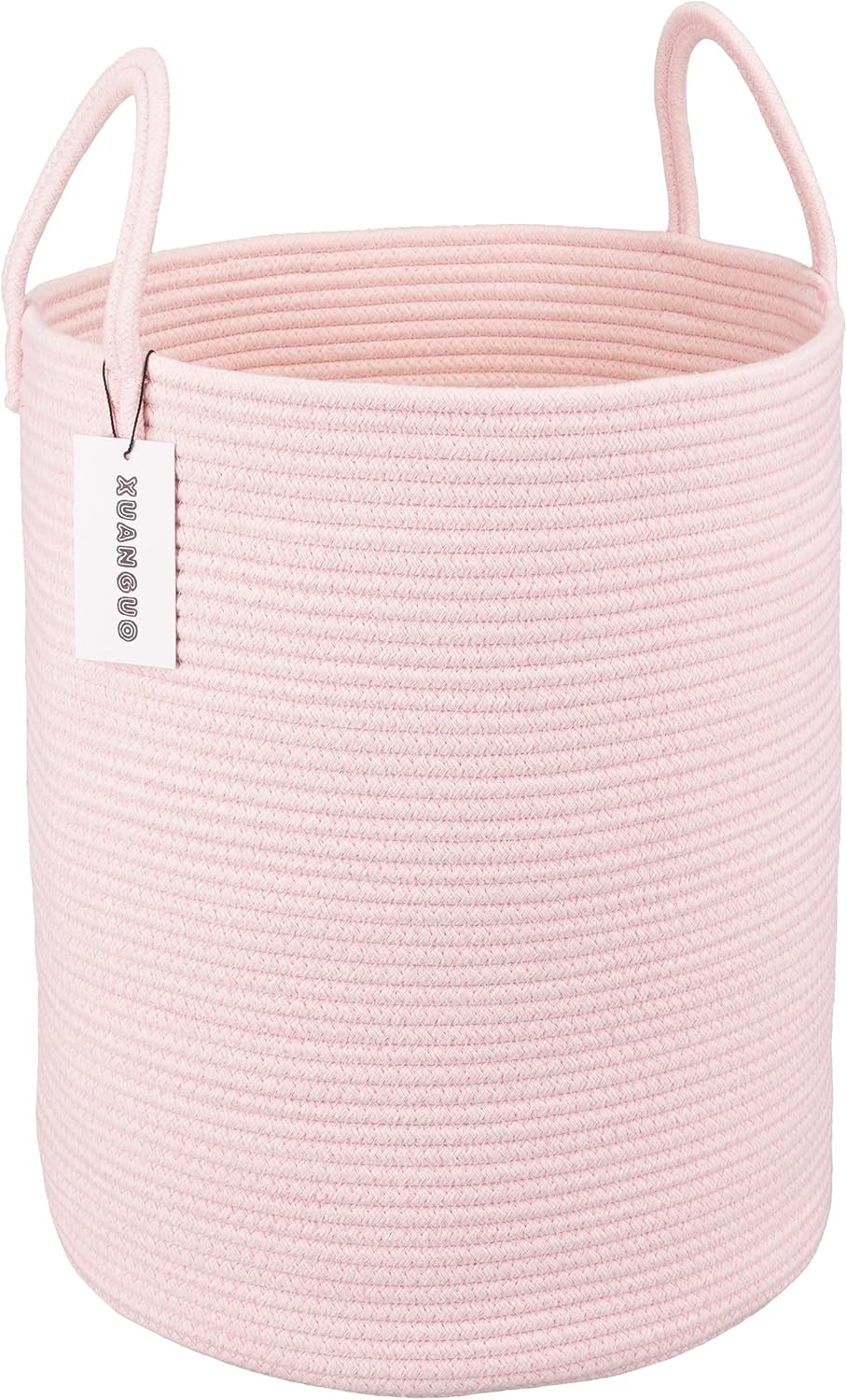 Baby Products Hamper - Large Cotton Rope Laundry Basket Hamper