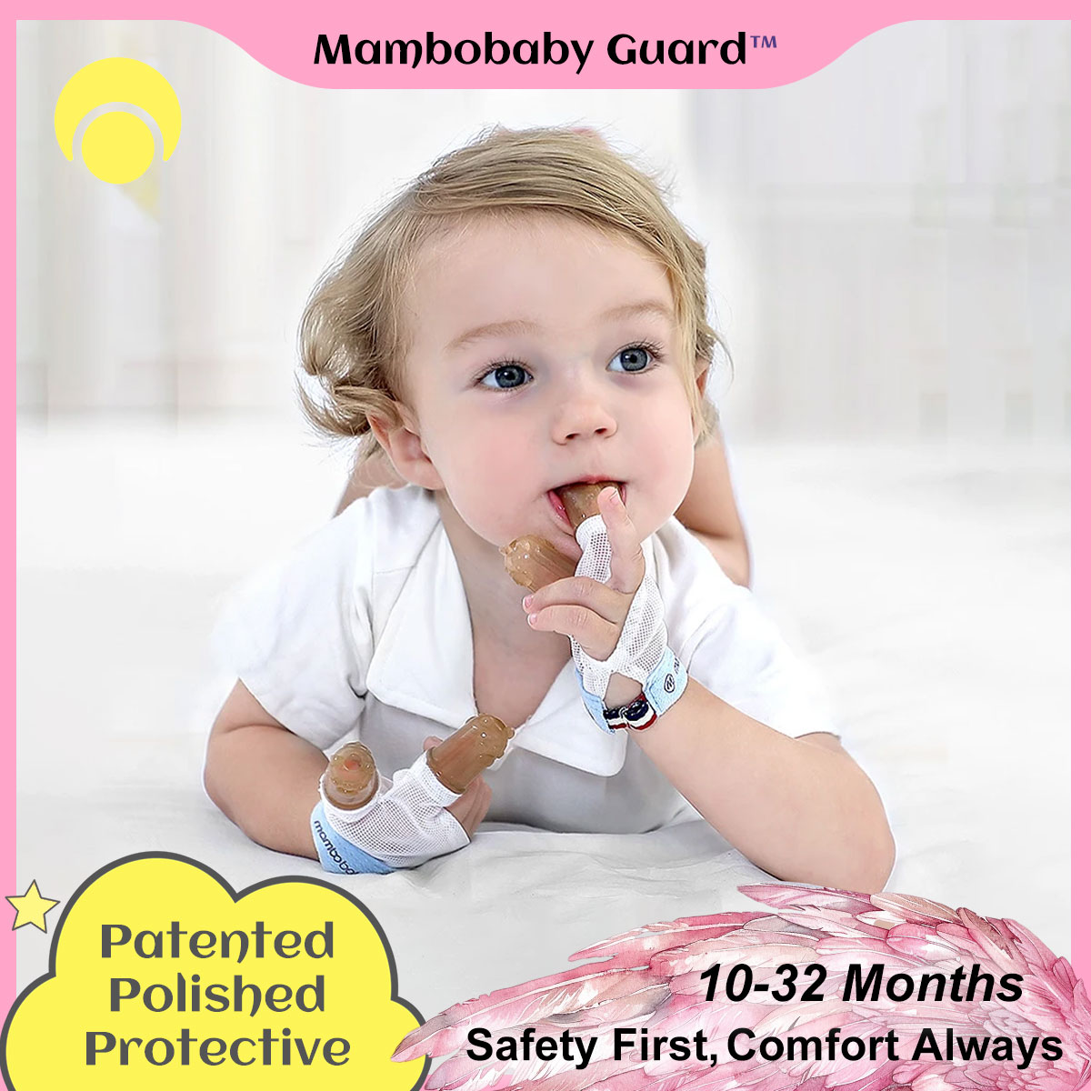 Baby Products Sale - Mambobaby Anti-Nail Biting Gloves with Silicone
