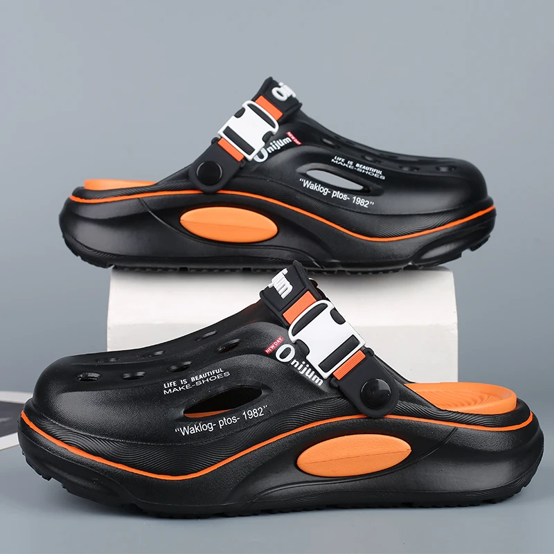 Baby Gate Stairs - New Classic Summer Clogs Men Slipper