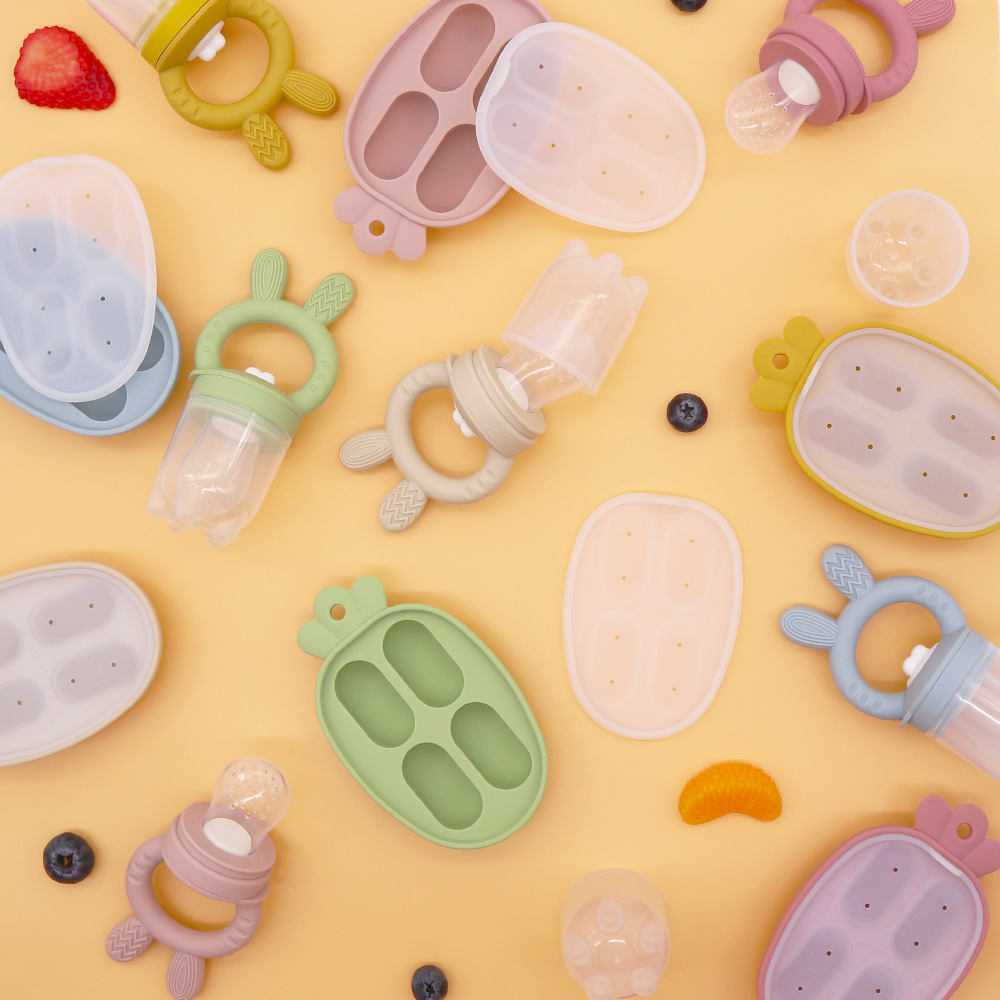 Baby Products Cream - Cute Baby Fruit and Vegetable Teether