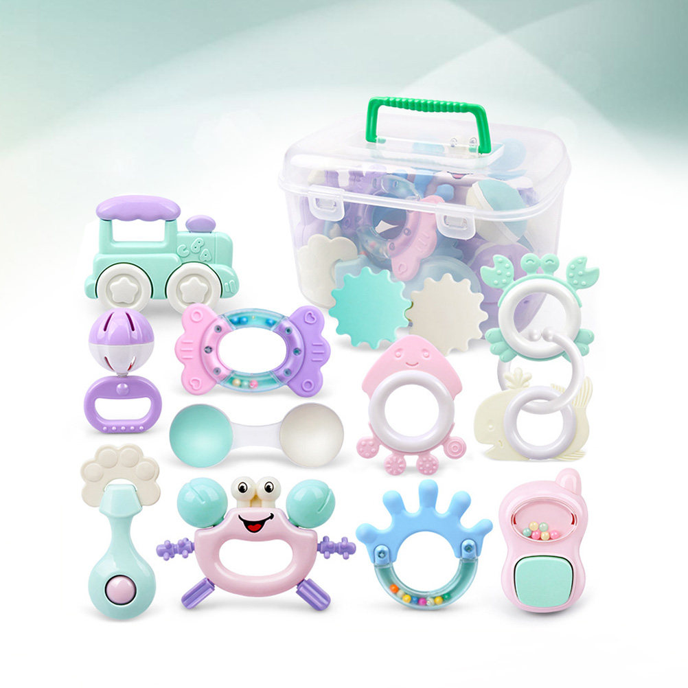 12Pcs Handbell Teethers Assort - مراجعة Baby Products For Newborn وسعره