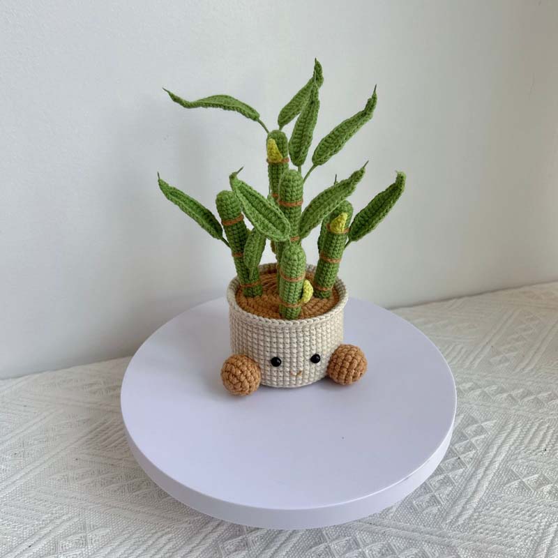 Crochet  Plant Vase Creative F - مراجعة Baby Products Hamper وسعره