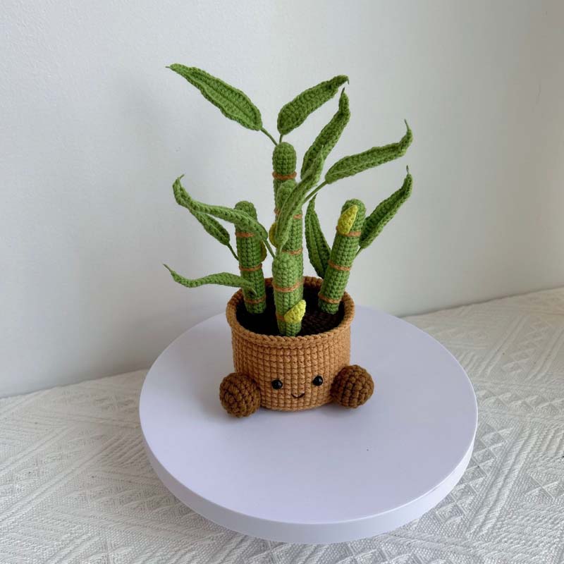 Crochet  Plant Vase Creative F - مراجعة Baby Products Hamper وسعره