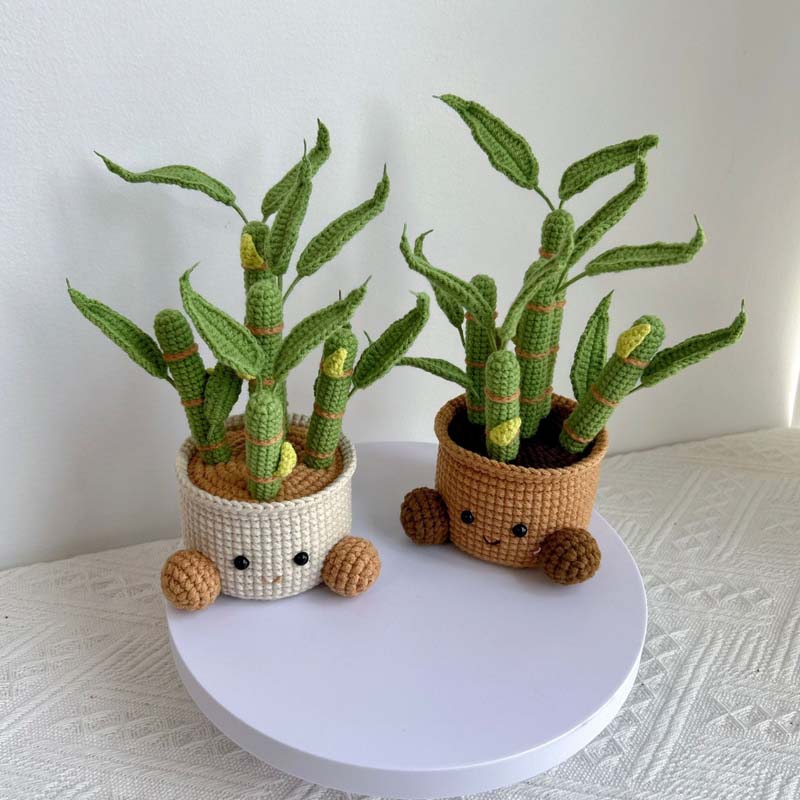 Crochet  Plant Vase Creative F - مراجعة Baby Products Hamper وسعره