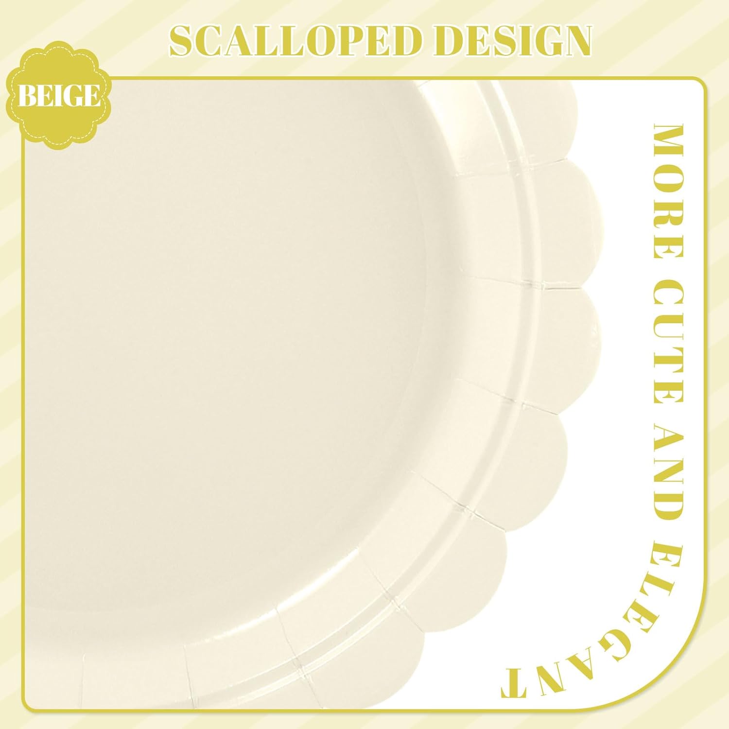 Ivory Paper Plates 9 Inch Disp - مراجعة Baby Products Cream وسعره