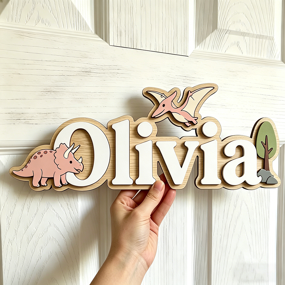 Personalized Dinosaur Name Sig - مراجعة Baby Gate Stairs وسعره