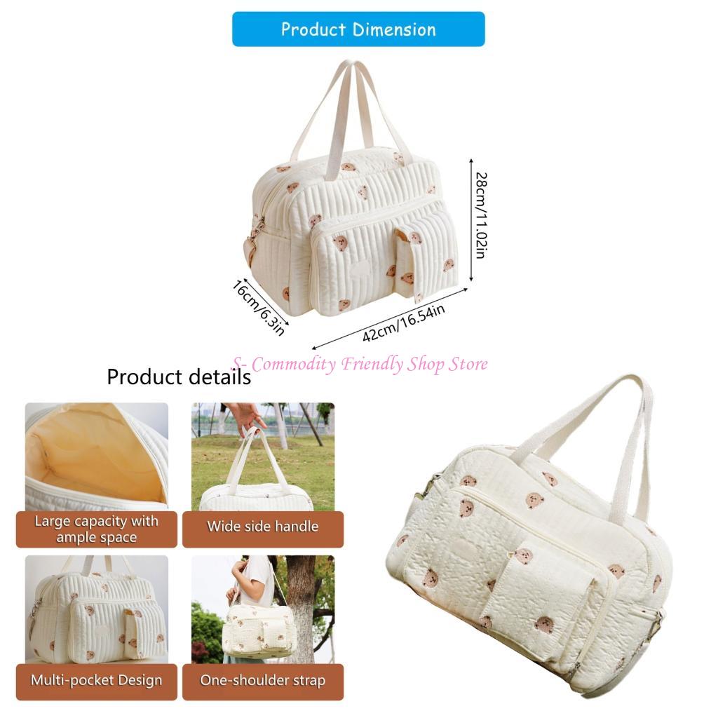 85AE Large Capacity Mom Bag fo - مراجعة Baby Products Organiser وسعره