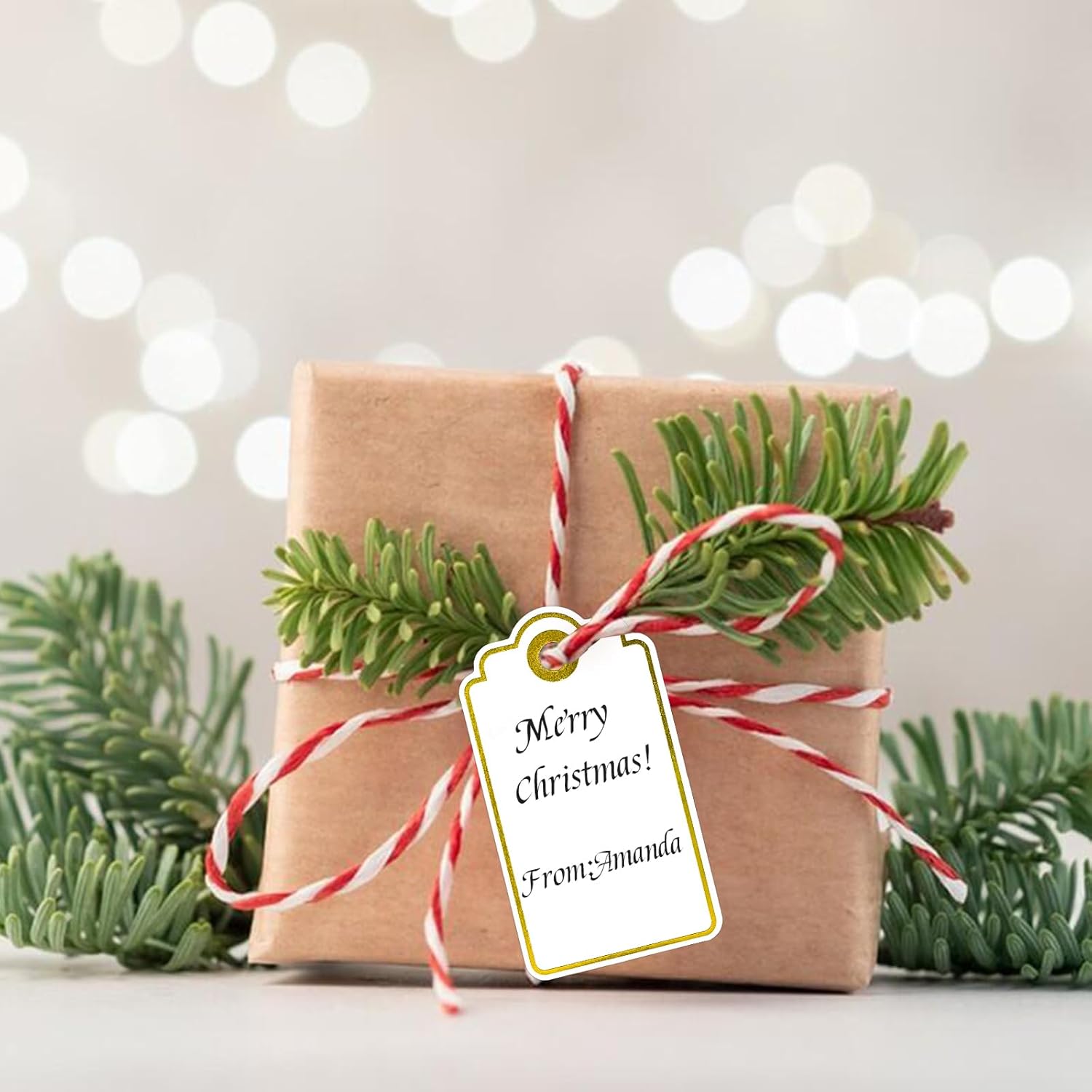 Gold Foil Gift Tags with Strin - مراجعة Baby Products To Gift وسعره