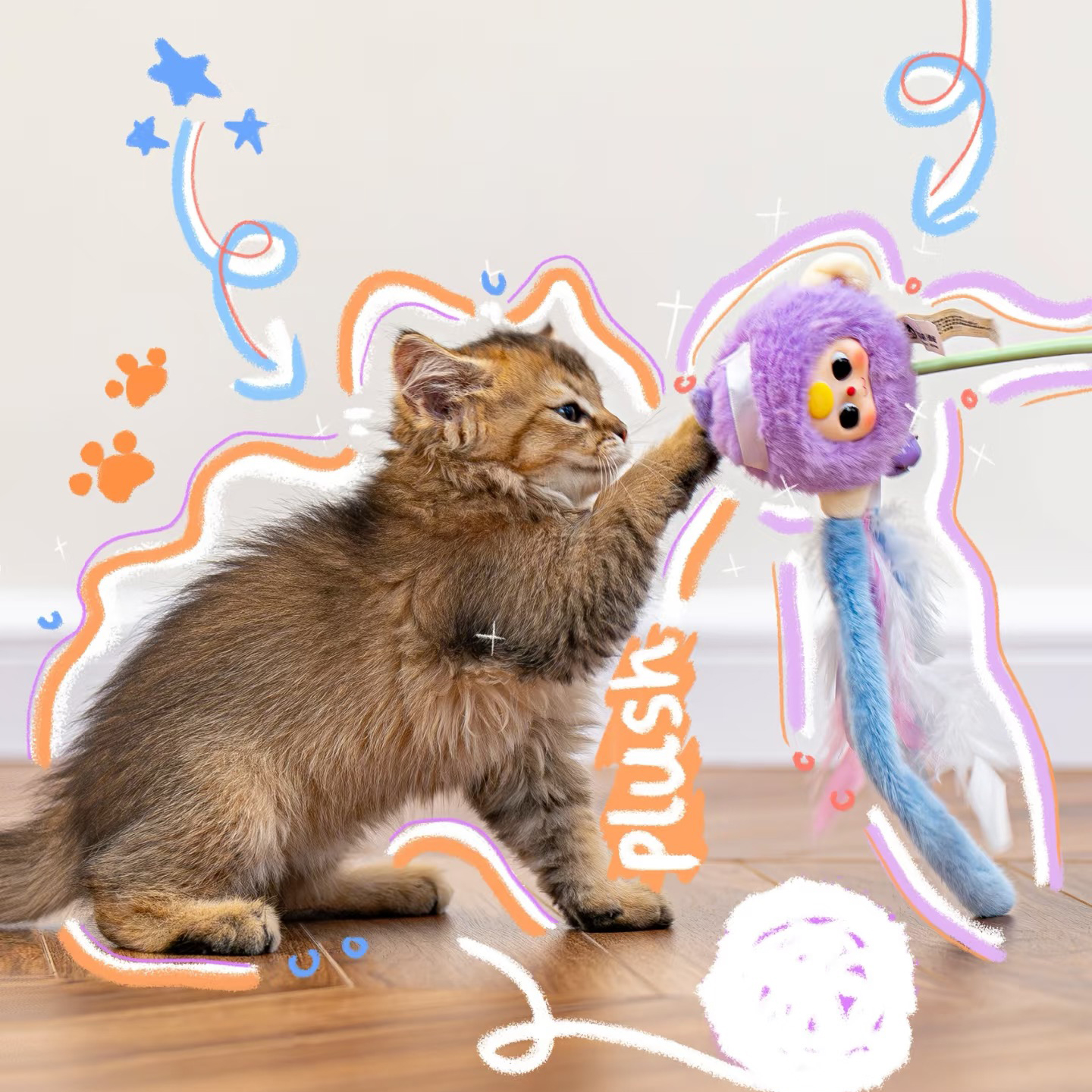 Genuine Baby Three Cat Teasing - مراجعة Baby Products To Gift وسعره