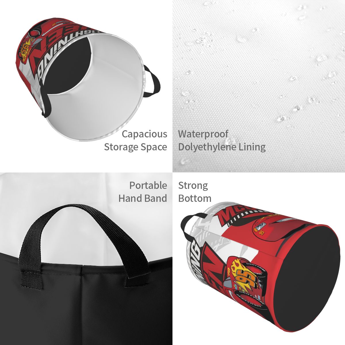 Custom Lightning McQueen Carto - مراجعة Baby Products Hamper وسعره