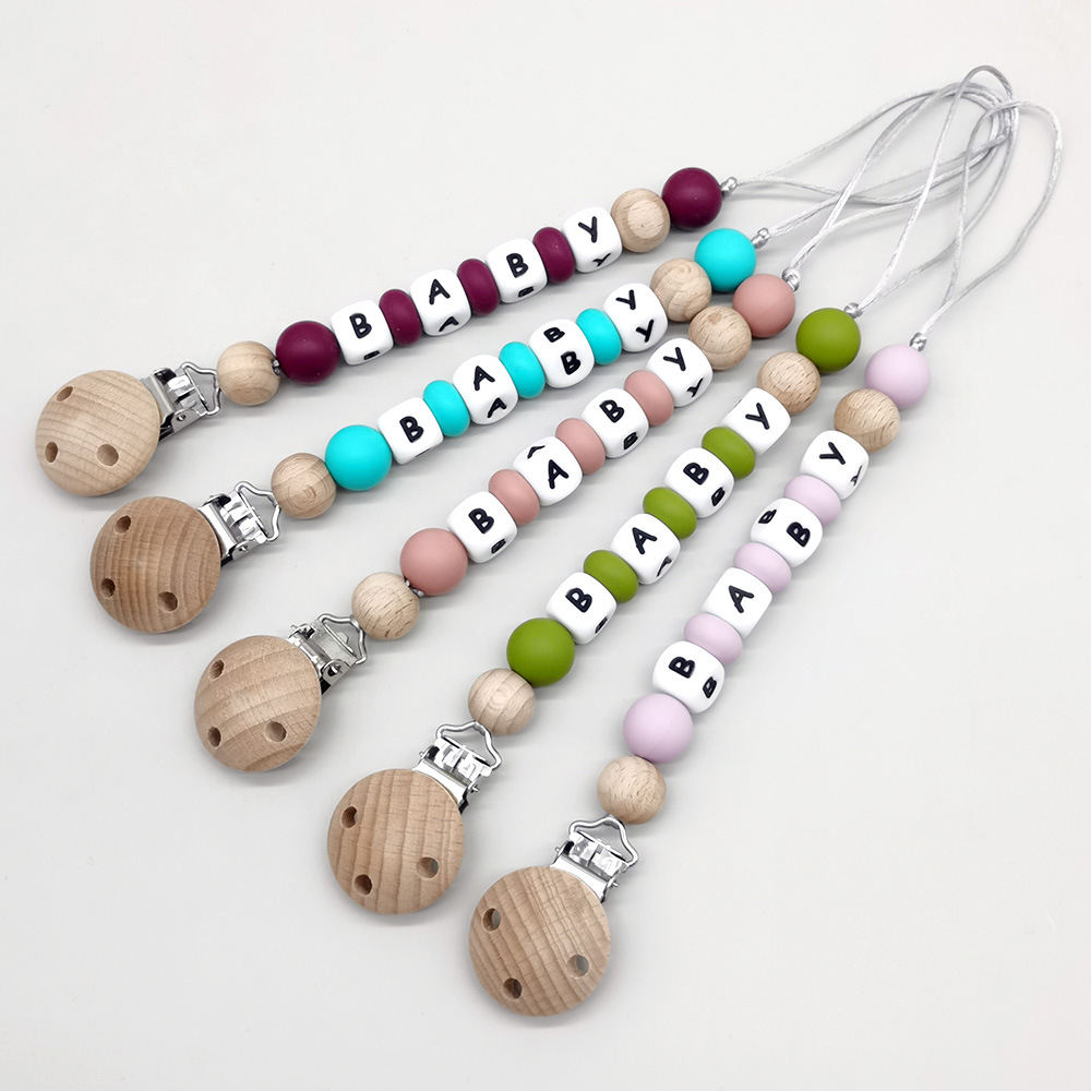 Custom Name Pacifier Clips Cha - مراجعة Baby Products To Gift وسعره