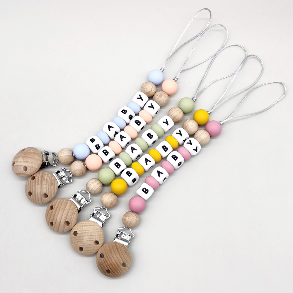 Custom Name Pacifier Clips Cha - مراجعة Baby Products To Gift وسعره