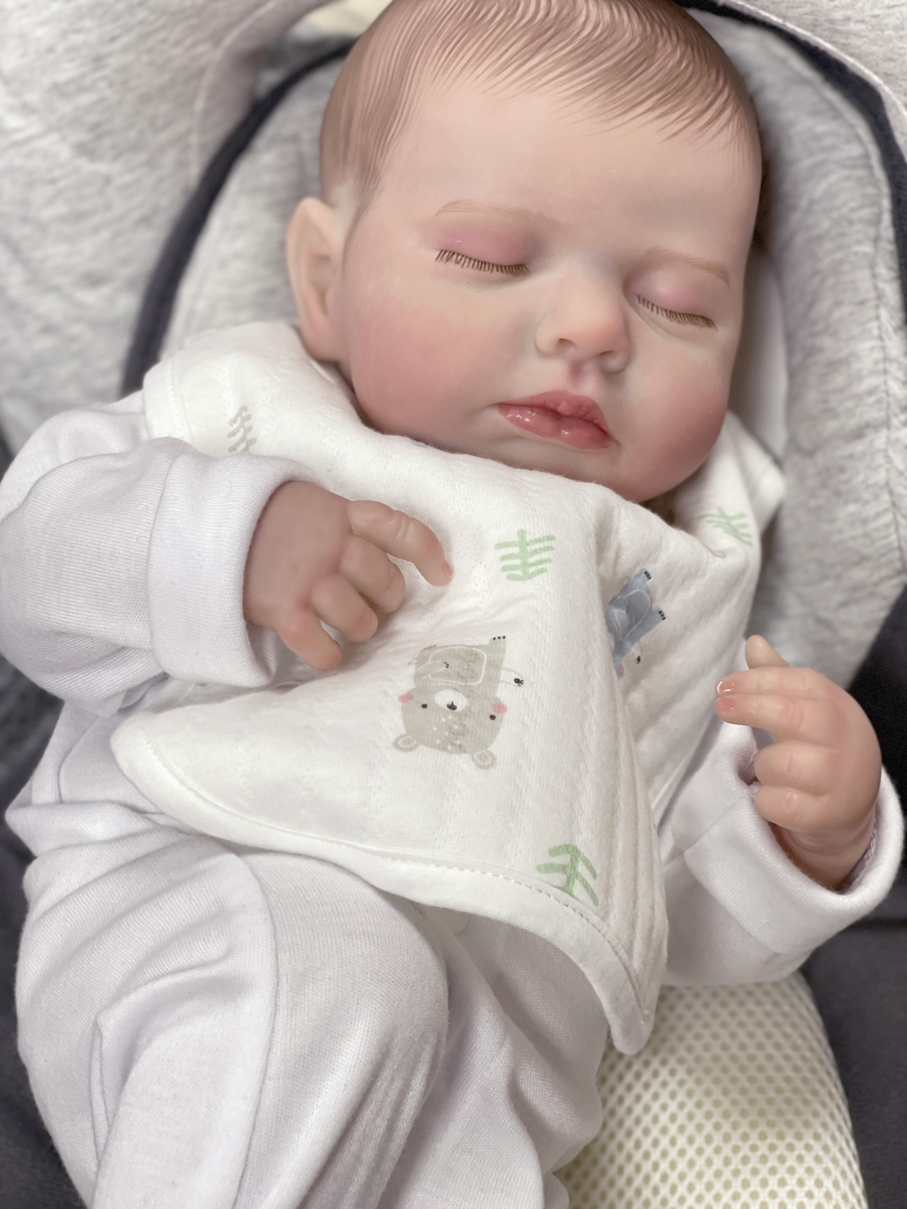 48CM Sleeping Loulou Newborn B - مراجعة Baby Products For Newborn وسعره