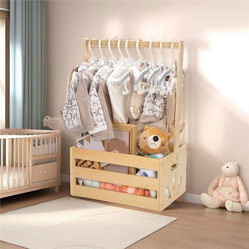 A25F-Wooden Baby Shower Gift B - مراجعة Baby Products Hamper وسعره