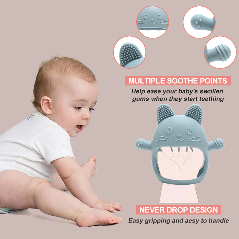 Baby Teething Mittens - Food-G - مراجعة Baby Products Sale وسعره