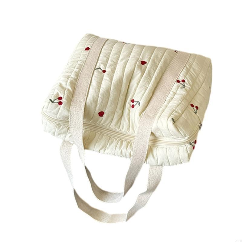 Multifunctional Mom Bag with F - مراجعة Baby Products Organiser وسعره