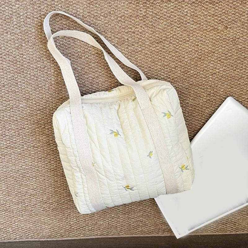 Multifunctional Mom Bag with F - مراجعة Baby Products Organiser وسعره