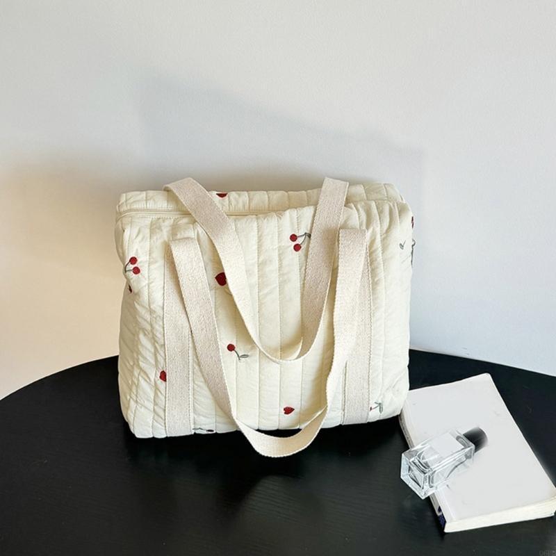 Multifunctional Mom Bag with F - مراجعة Baby Products Organiser وسعره