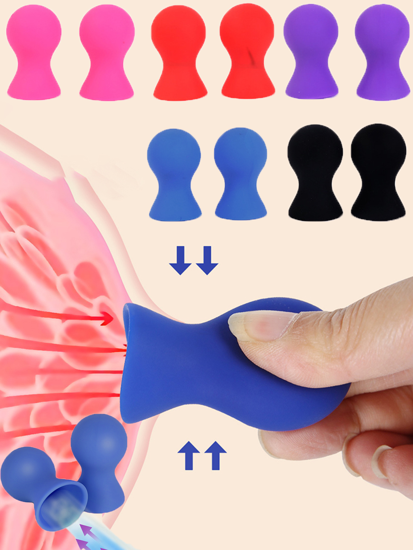 Silicone Nipple Suckers, Sucki - مراجعة Breast Pump وسعره