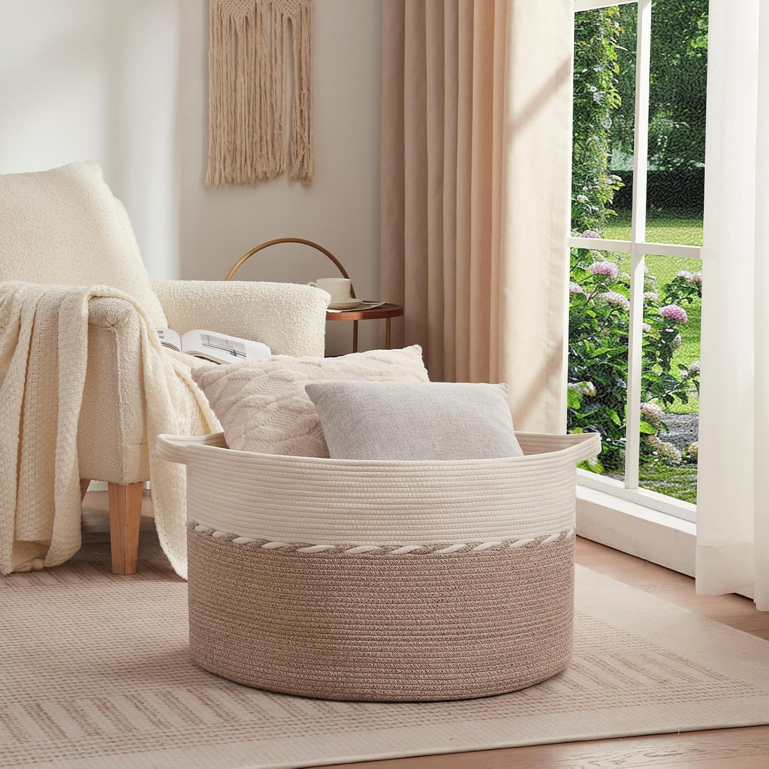 Extra Large 125L Blanket Baske - مراجعة Baby Products Hamper وسعره