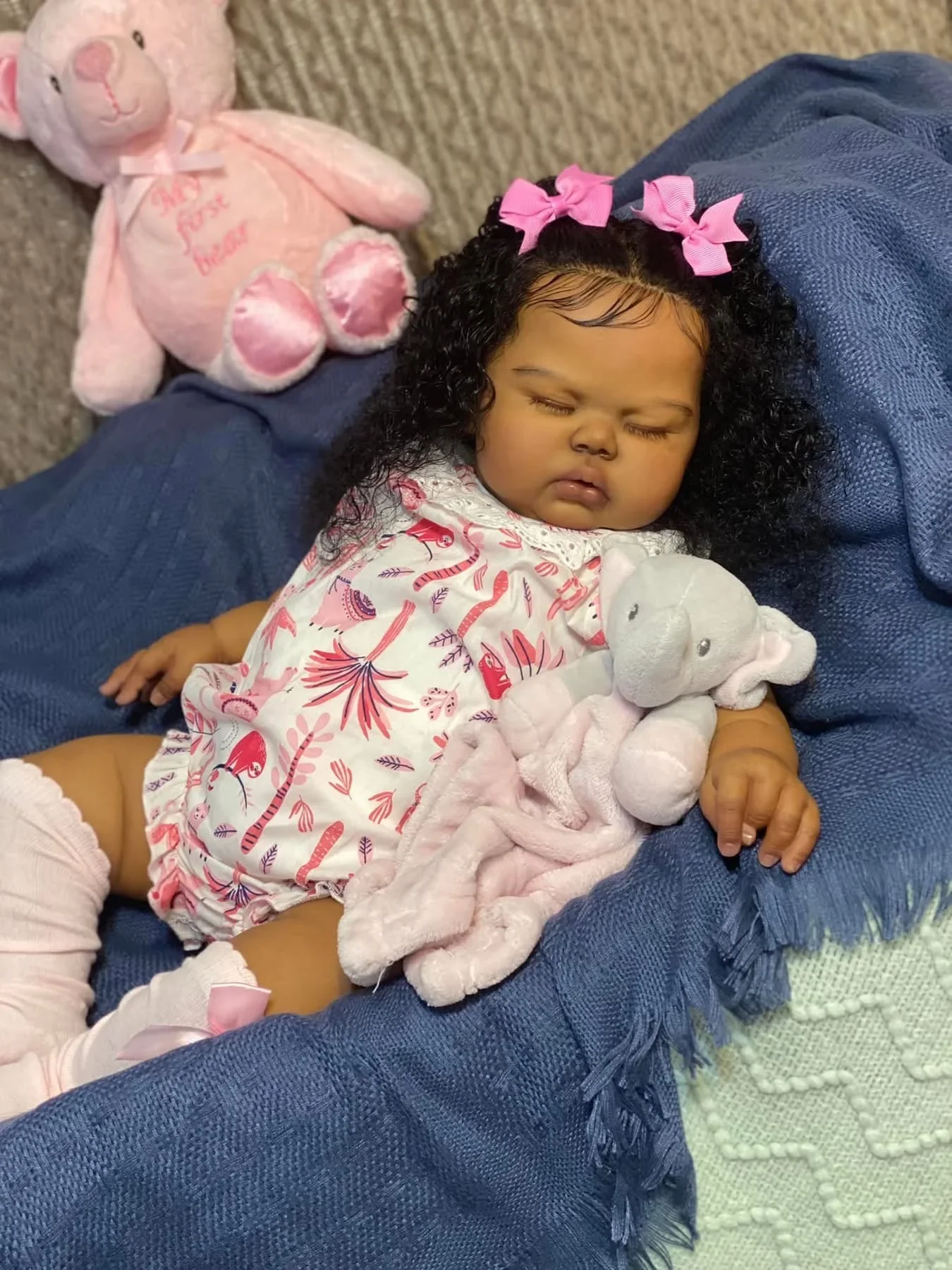 NPK 24'' Dark Brown Skin Bebe  - مراجعة Baby Products For Newborn وسعره