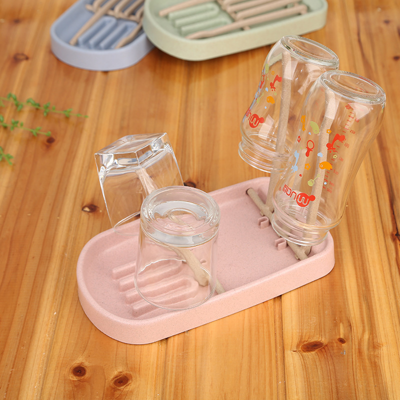 Baby Bottle Wheat Straw Drying - مراجعة Baby Products Sale وسعره