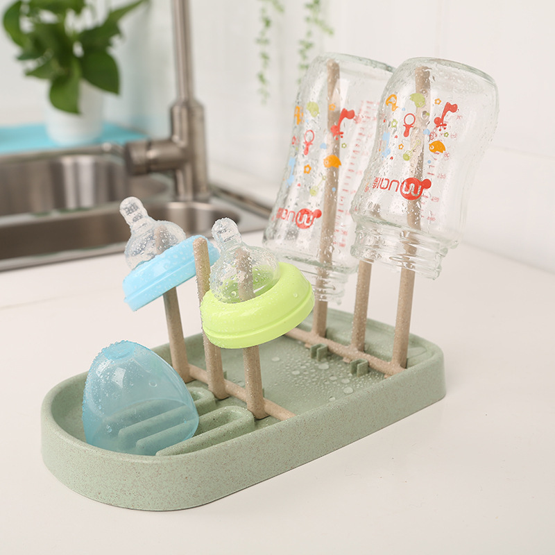 Baby Bottle Wheat Straw Drying - مراجعة Baby Products Sale وسعره