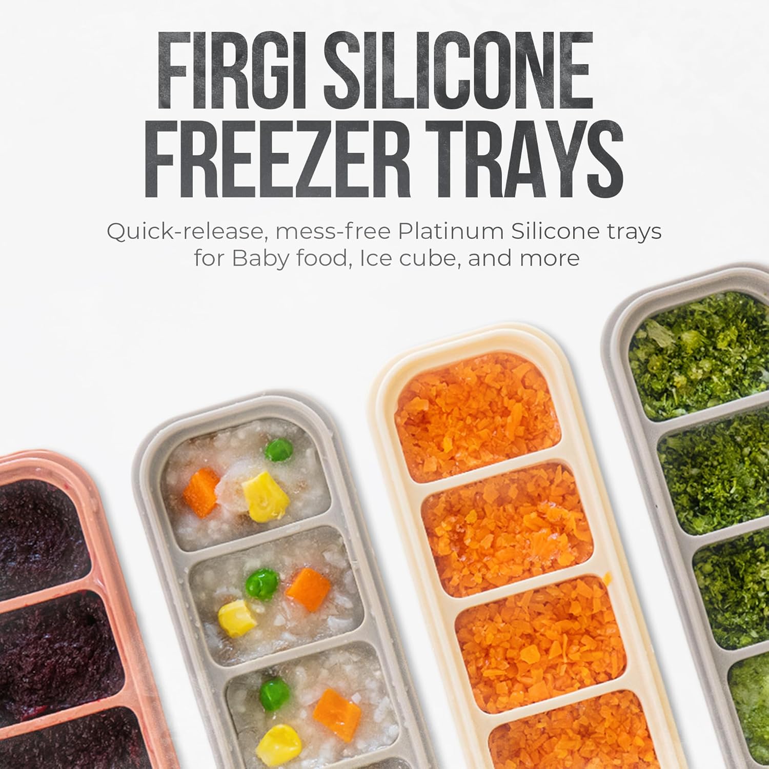 12-Section Silicone Ice Cube T - مراجعة Baby Products Cream وسعره