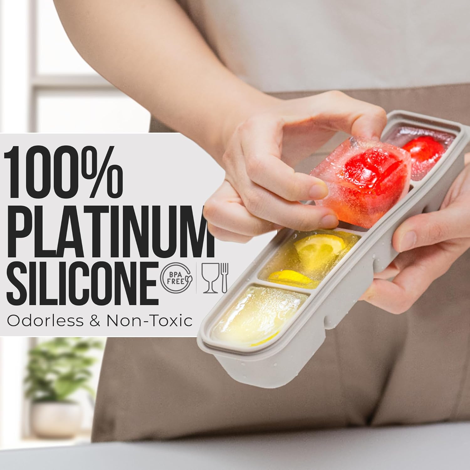 12-Section Silicone Ice Cube T - مراجعة Baby Products Cream وسعره