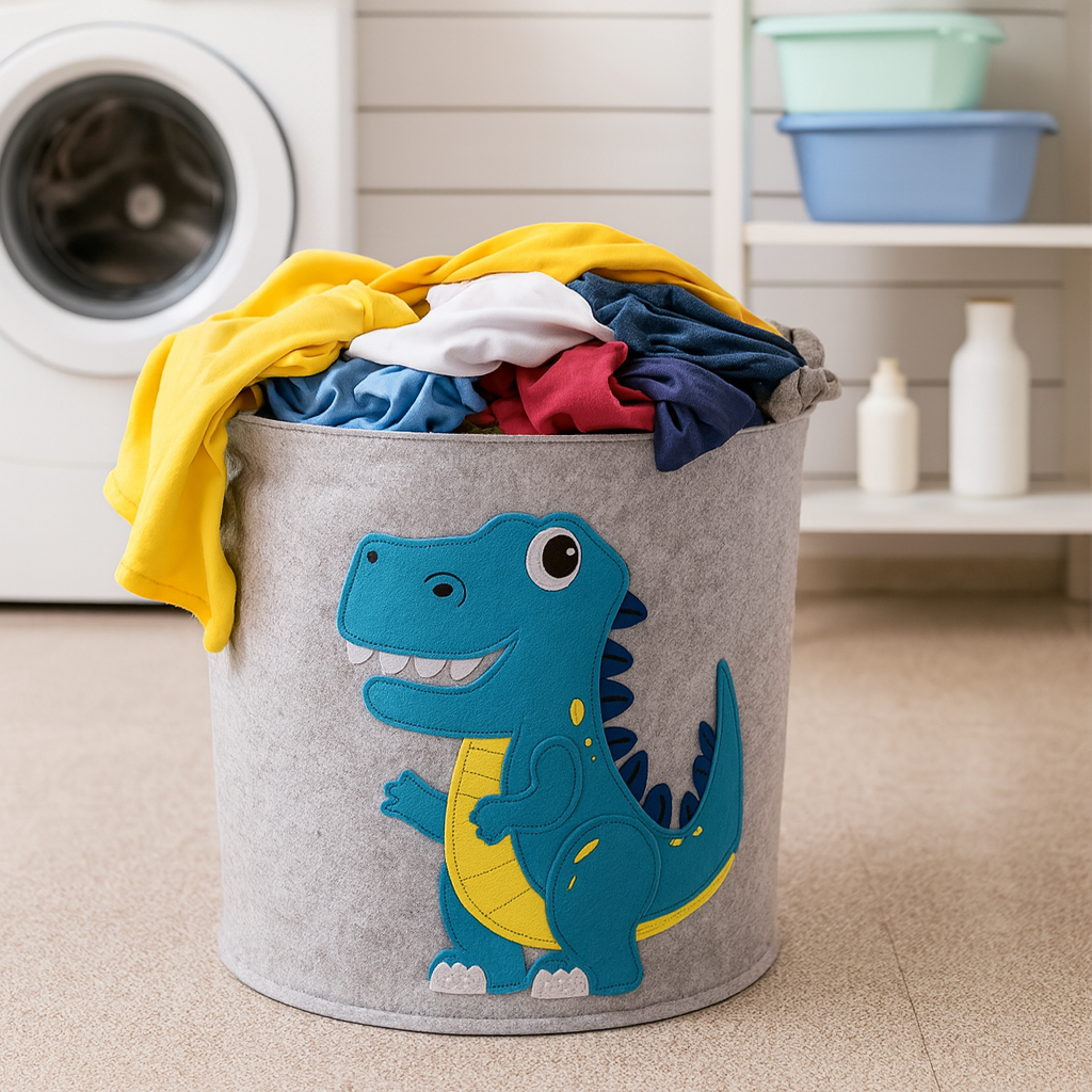 Panda Dinosaur Baby Storage Ba - مراجعة Baby Products Hamper وسعره