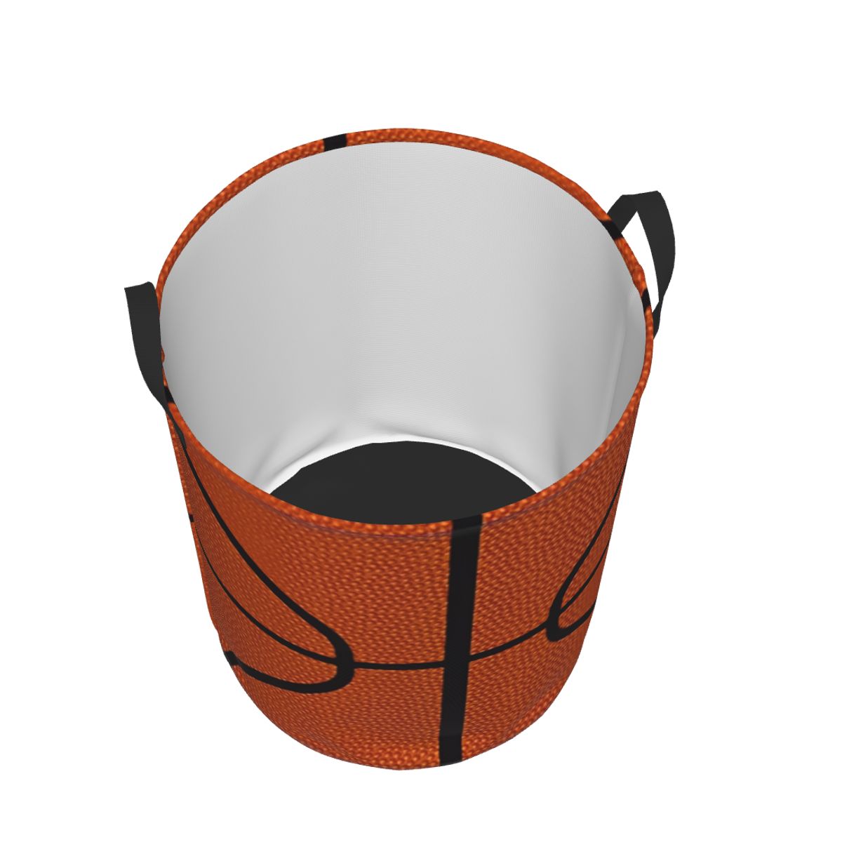 Custom Basketball Dots Round L - مراجعة Baby Products Hamper وسعره