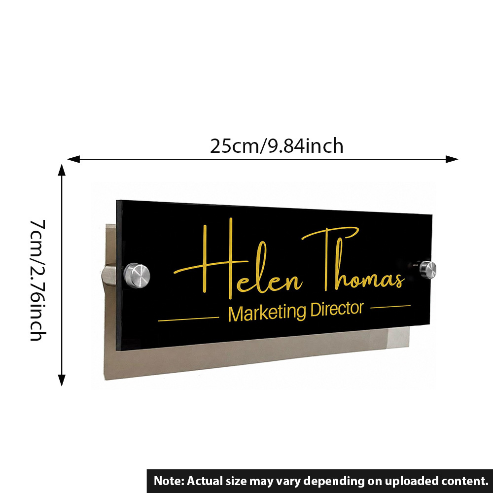 1PC Custom Wooden Door Sign -  - مراجعة Baby Gate Stairs وسعره