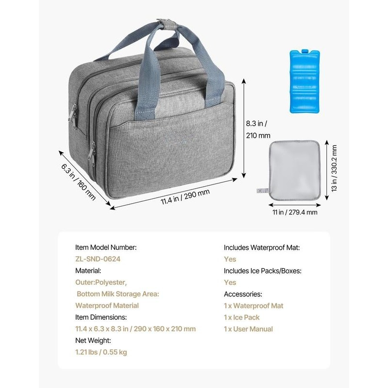 Wearable Breast Pump Bag, Brea - مراجعة Breast Pump وسعره